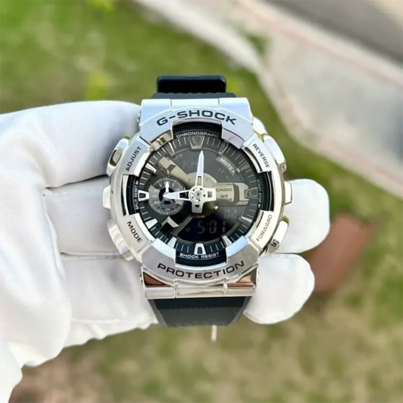 Casio G-Shock G-Steel  Analouge-Digital Dial Men's Watch- GM-110-1A